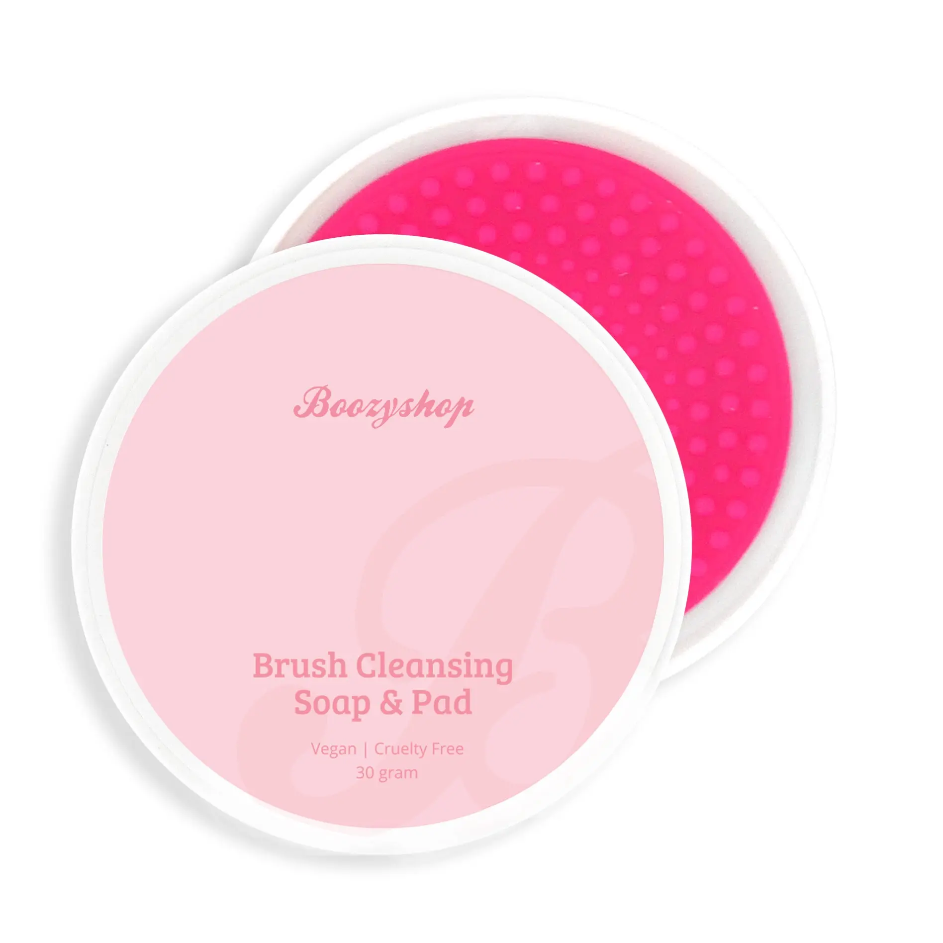 Makeup Brush & Sponge Cleansing Soap & Pad