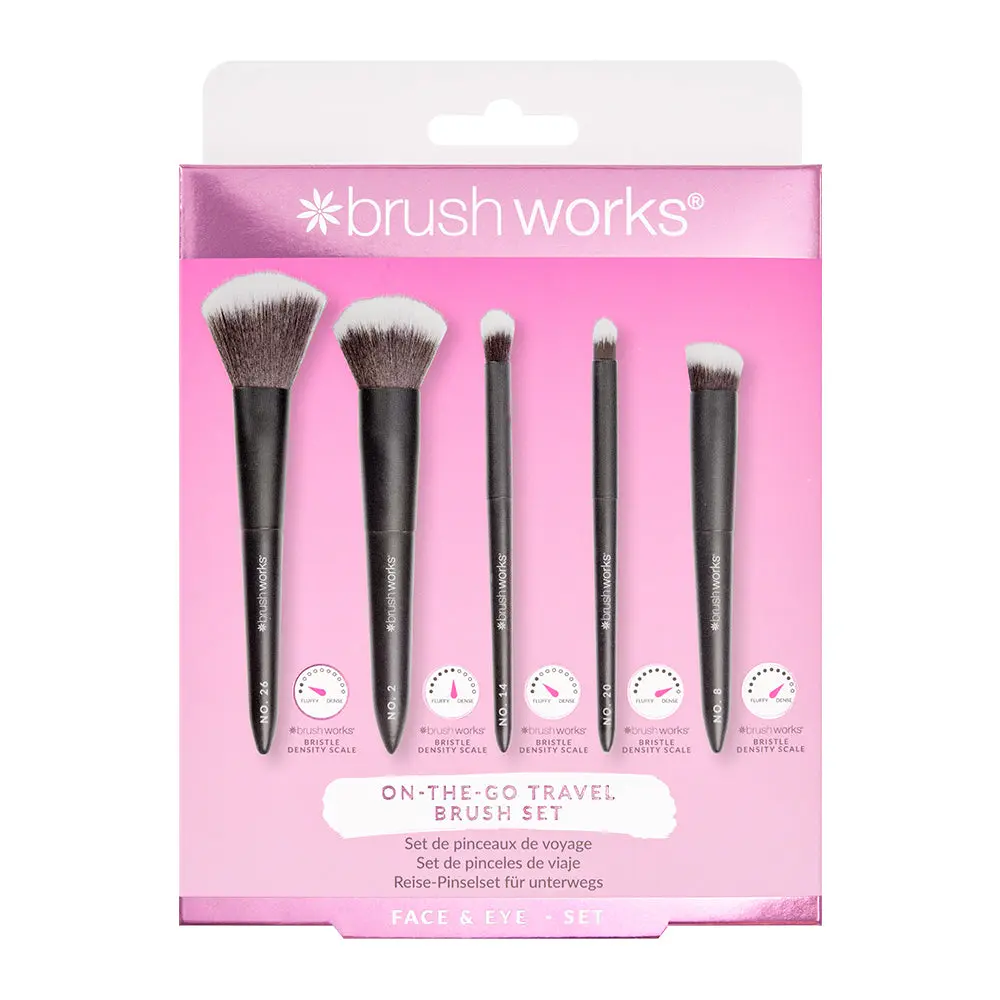 On-The-Go Travel Makeup Brush Set - Image 3