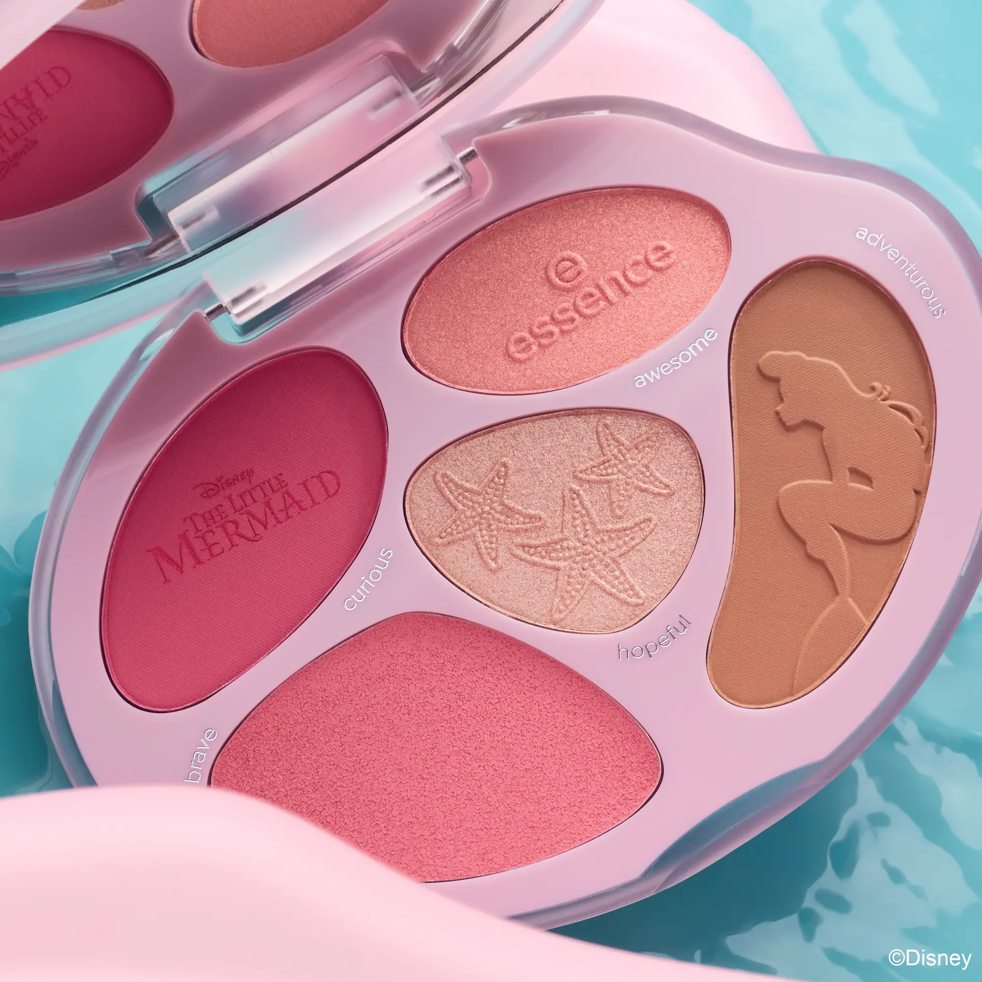 X Disney The Little Mermaid Face Palette The World Is My Oyster - Image 4