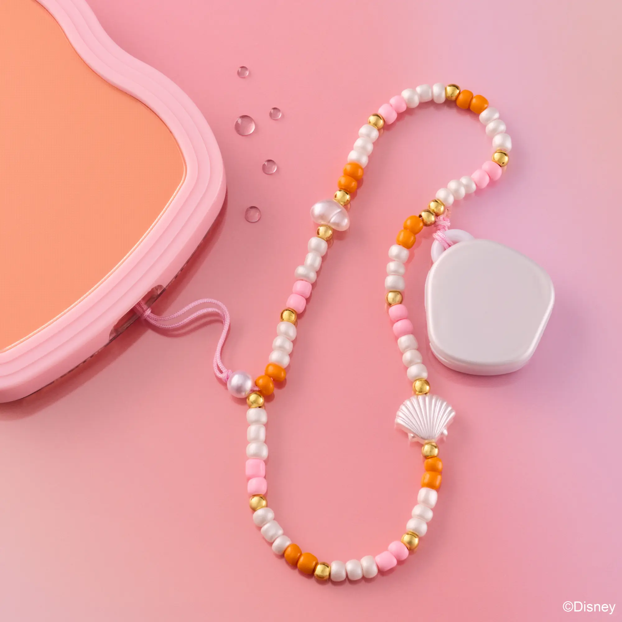 X Disney The Little Mermaid Phone Charm Lip Balm Call Me On My Shell - Image 3