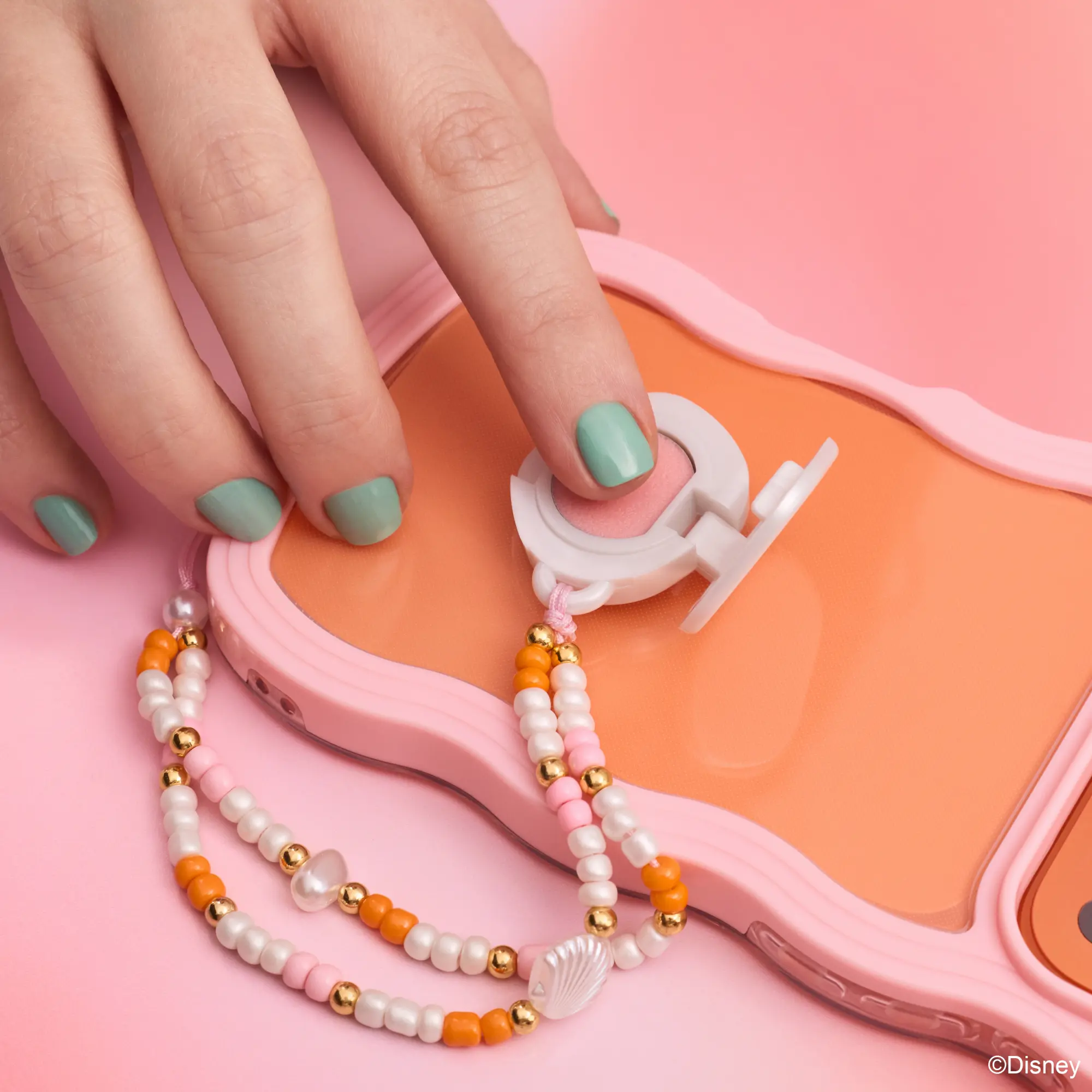 X Disney The Little Mermaid Phone Charm Lip Balm Call Me On My Shell - Image 4