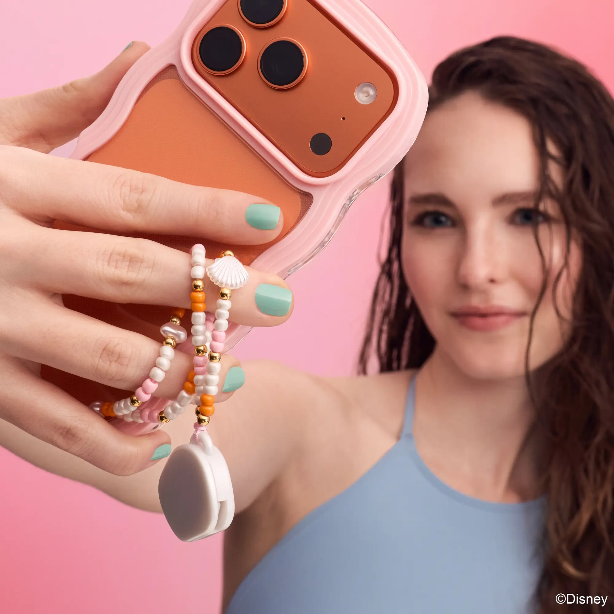 X Disney The Little Mermaid Phone Charm Lip Balm Call Me On My Shell - Image 5