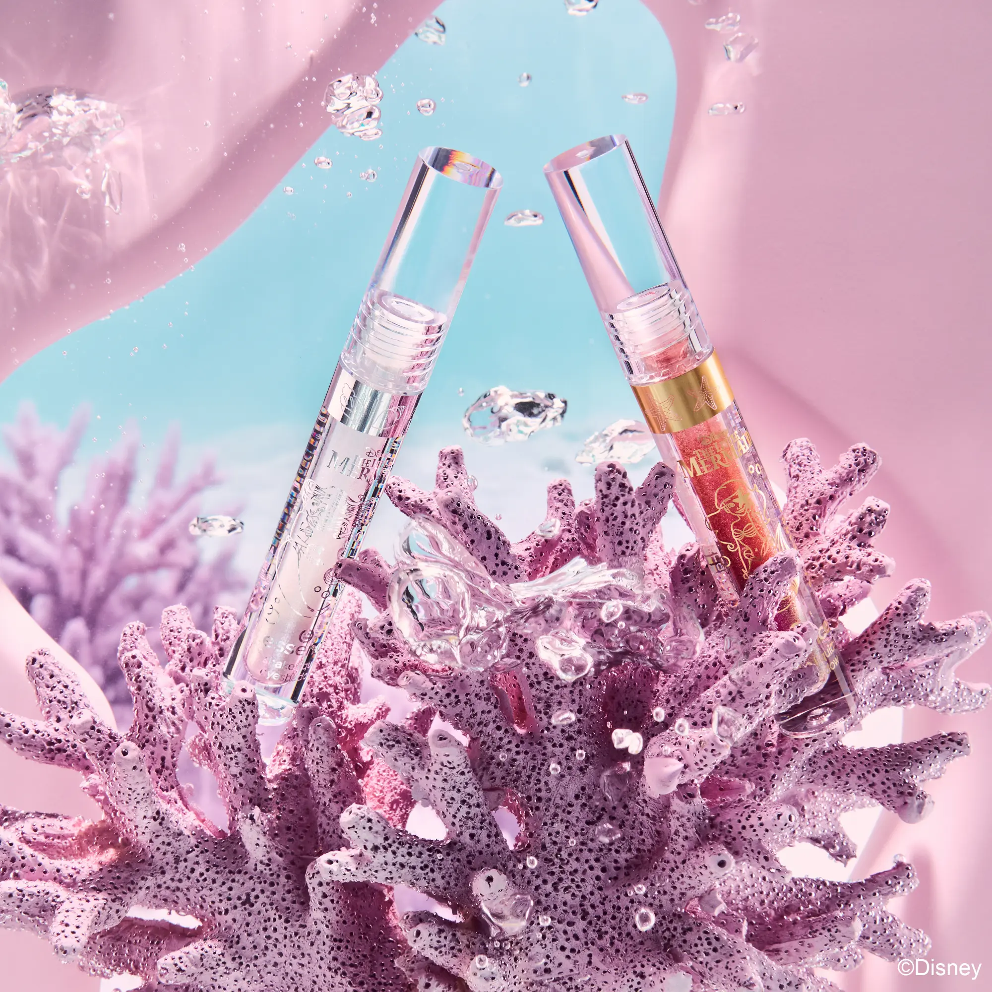 X Disney The Little Mermaid Shake Liquid Eyeshadow 02 Sea Me Sparkle - Image 4