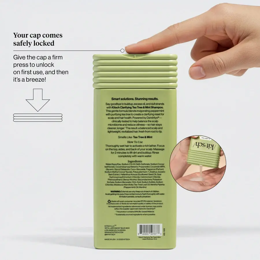 Clarifying Tea Tree & Mint Shampoo - Image 7