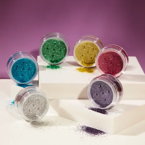 Moon Glitter Bio Glitter Shakers Silver - Image 3