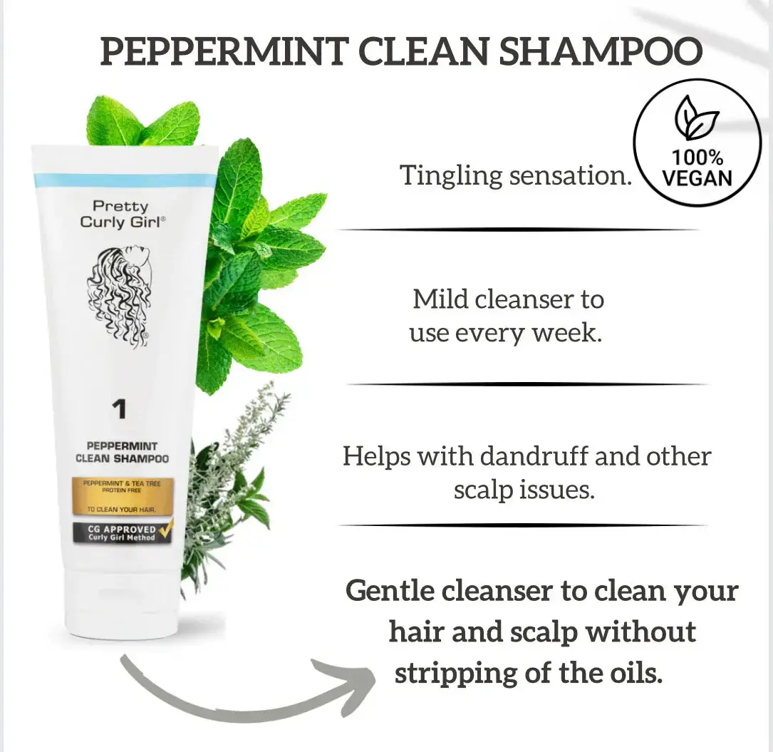 Peppermint Clean Shampoo 100 ml. - Image 4